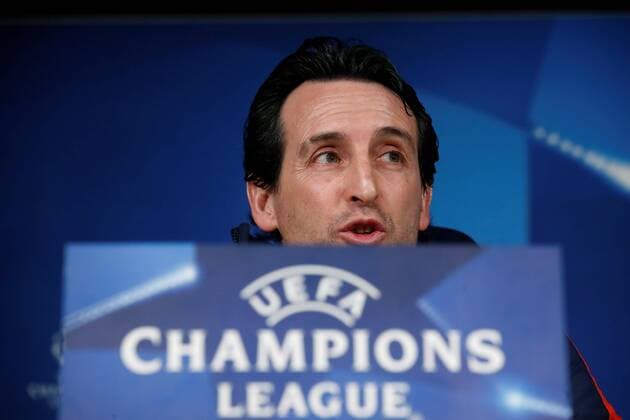 Football, CL, Paris Saint Germain Press Conference