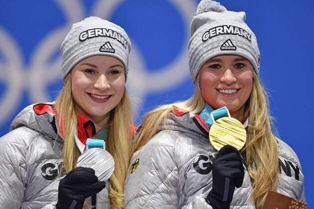 PyeongChang 2018, Luge, Women, Single seater, Award ceremony