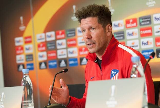 Football, EL, Atletico Madrid Press Conference