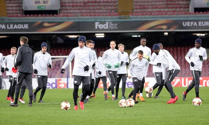 Football, EL, RB Leipzig Training