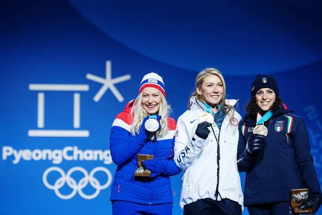 PyeongChang 2018, Alpine Skiing, Women's Giant Slalom, Award Ceremony