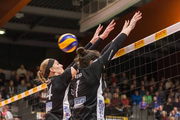 Volleyball, 1. BL Women, VfB 91 Suhl - Schwarz-Weiß Erfurt