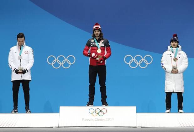 PyeongChang 2018 - Short Track, 1000m Men's Award Ceremony
