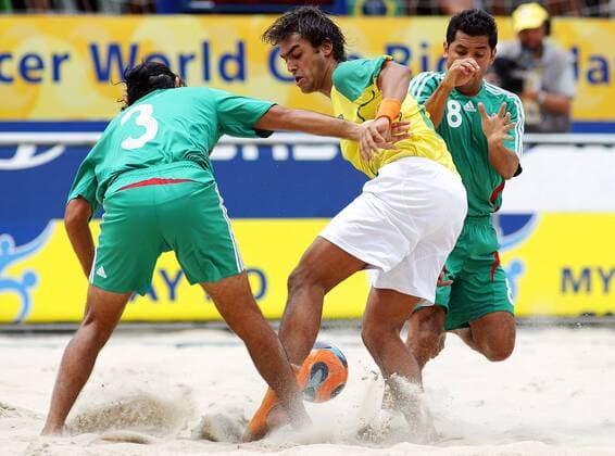 Beach soccer, World Cup, Final, Brazil - Mexico 8:2