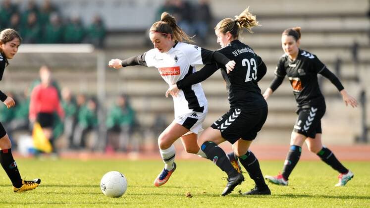 Football, Women, 2. BL, Borussia Mönchengladbach - SV Henstedt-Ulzburg