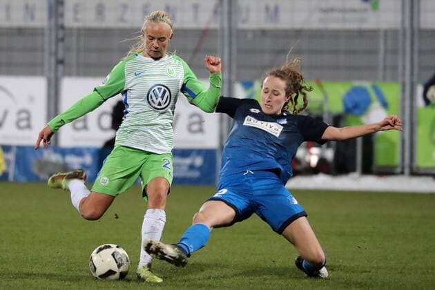Football, Women, 1. BL, TSG 1899 Hoffenheim - VfL Wolfsburg