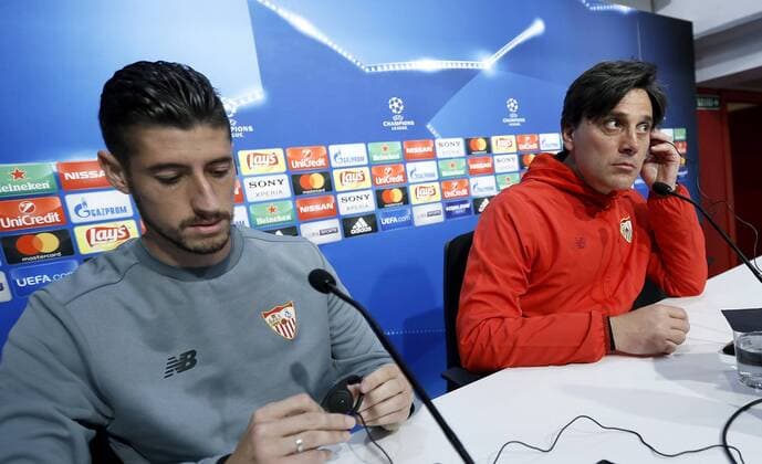 Football, CL, Sevilla FC Press Conference