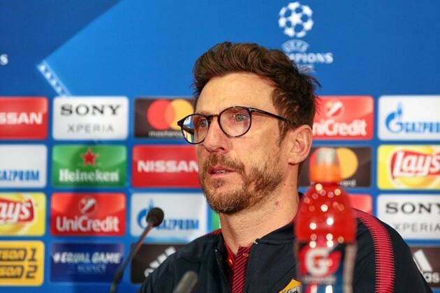 Football, CL, AS Rome Press Conference