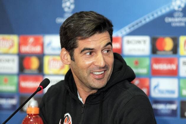Football, CL, Shaktar Donetsk Press Conference