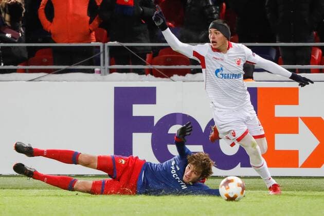 Football, EL, ZSKA Moscow - FK Red Star Belgrade