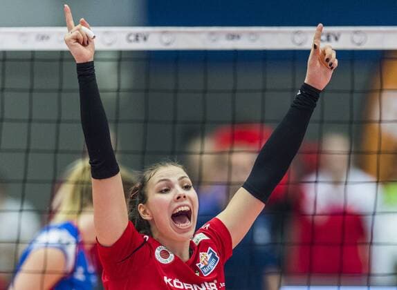 Volleyball, CEV Cup, Dresdner SC - MTV Stuttgart