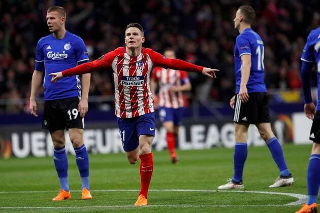 Football, EL, Atletico Madrid - FC Copenhagen