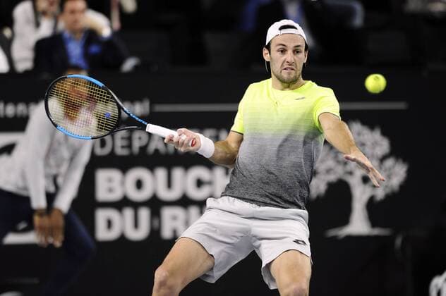 Tennis, ATP Tournament in Marseille