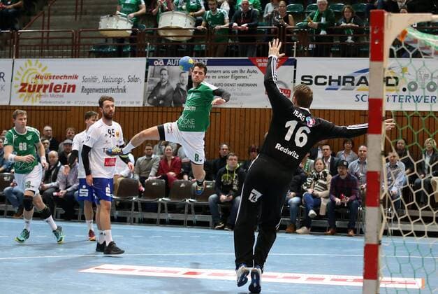 Handball, 2. BL, DJK Rimpar Wölfe - ThSV Eisenach