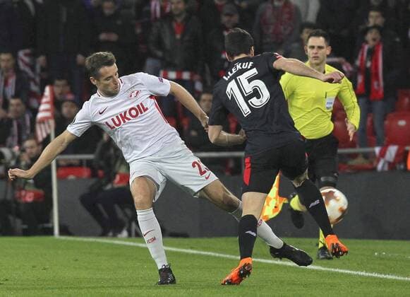 Football, EL, Athletic Bilbao - Spartak Moscow