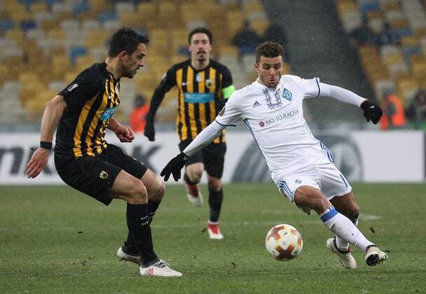 Football, EL, Dynamo Kiev - AEK Athens