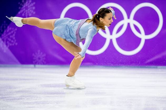 PyeongChang 2018 - Figure skating, Nicole Schott skates to the music of Schindler's List
