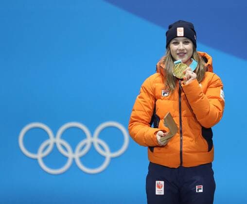 PyeongChang 2018 - Short Track, Women's 1000m, Award Ceremony