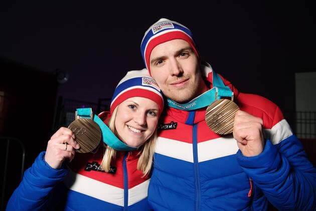 PyeongChang 2018 - Curling, Mixed Doubles, Award Ceremony