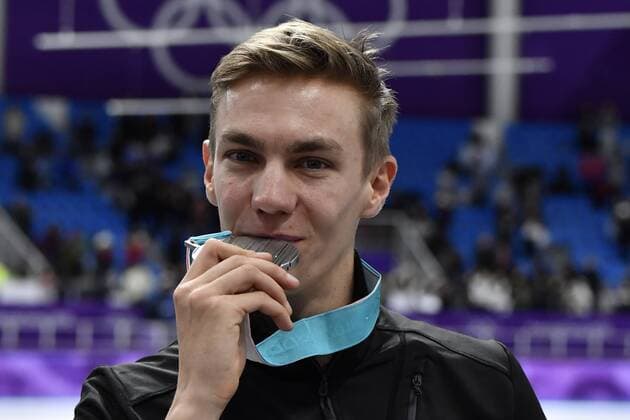 PyeongChang 2018 - Speed Skating, Men, Mass Start, Award Ceremony