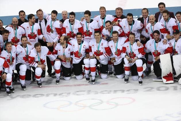 PyeongChang 2018 - Ice hockey, Men, Match for 3rd place, Czech Republic - Canada, Award ceremony
