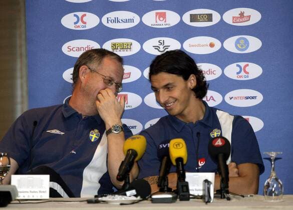 Football, Swedish National Team Press Conference in Madrid