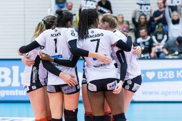 Volleyball, Women, Schwarz-Weiß Erfurt - SC Potsdam