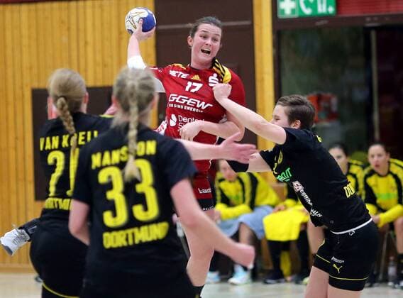 Handball, Ladies, HSG Bensheim - Borussia Dortmund