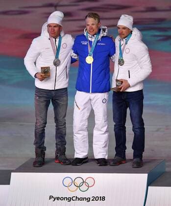 PyeongChang 2018, Cross-Country Skiing Men, Mass Start 50km, Award Ceremony