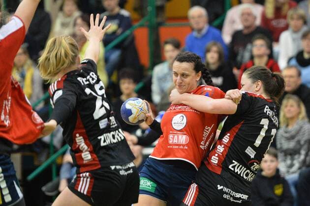 Handball, Women, 2. BL, BSV Sachsen Zwickau - SG H2Ku Herrenberg