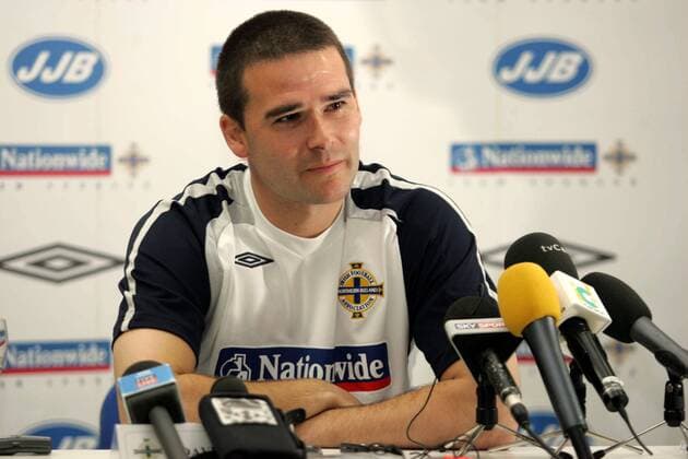 Football, European Championship Qualification, Northern Ireland National Team Press Conference
