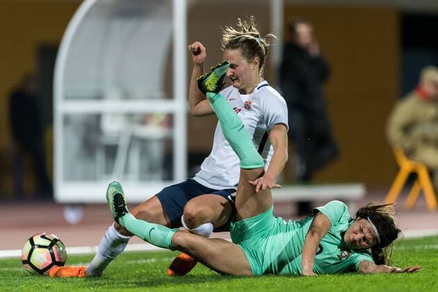 Football, Women, Algarve Cup, Portugal - Norway