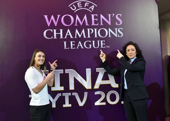 Football, CL, Press Event for the Women's Champions League Final in Kiev