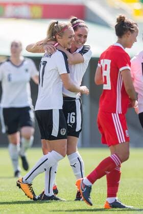 Football, Women, Cyprus Cup, Austria - Wales