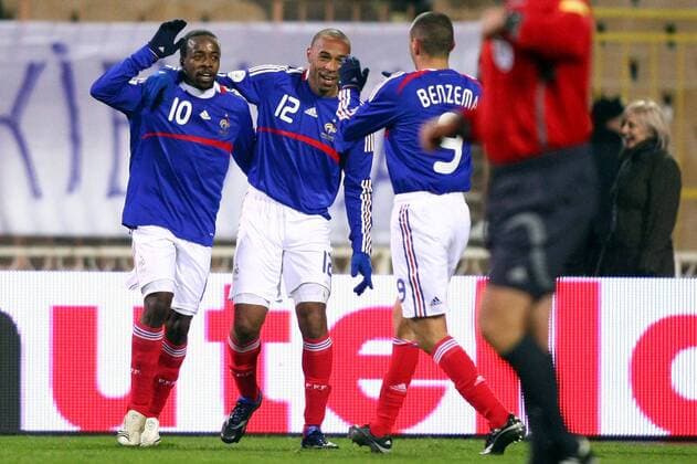 Football, European Championship Qualification, Ukraine - France 2:2
