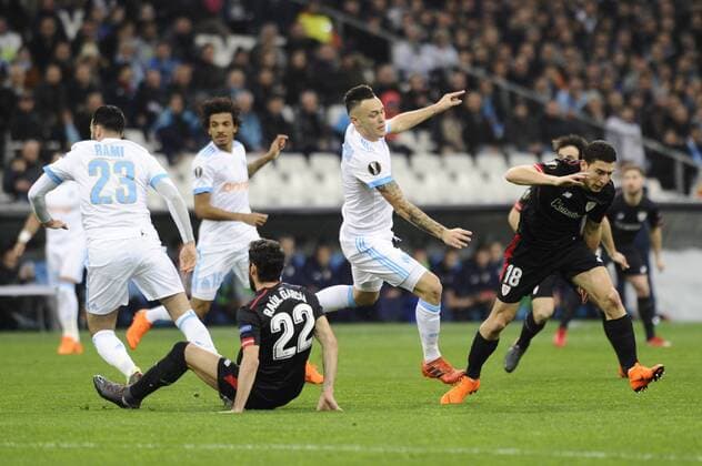 Football, EL, Olympique Marseille - Athletic Bilbao
