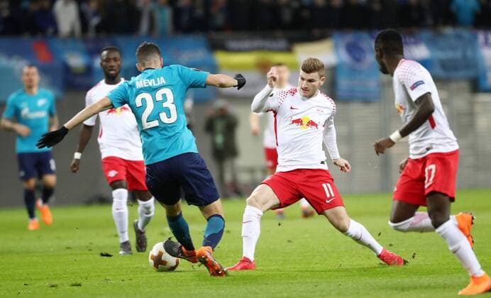 Football, EL, RB Leipzig - Zenit St. Petersburg
