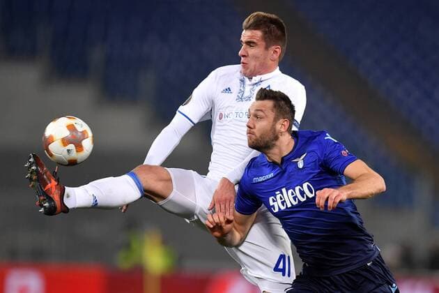 Football, EL, Lazio Rome - Dynamo Kiev