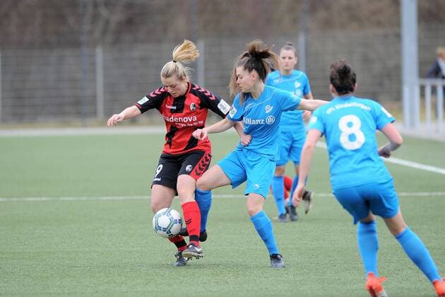 Football, Women, 2. BL, VfL Sindelfingen - SC Freiburg II