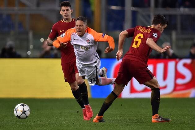Football, CL, AS Roma - Shakhtar Donetsk