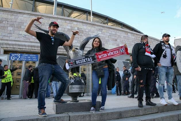 Football, CL, Besiktas Istanbul - Bayern Munich: Before the match