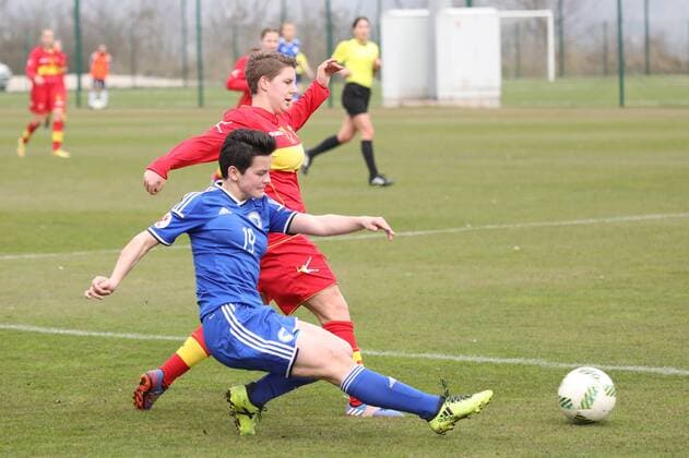 Football, Women, International match Bosnia Herzegovina - Montenegro