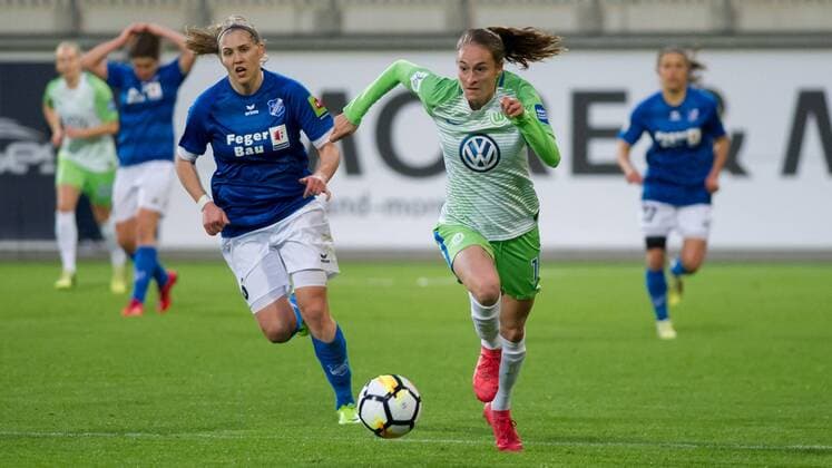 Football, Women, DFB Cup, VfL Wolfsburg - SC Sand