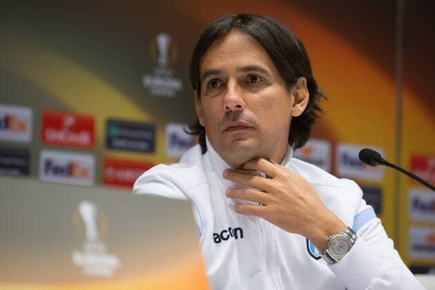 Football, EL, Lazio Roma Press Conference