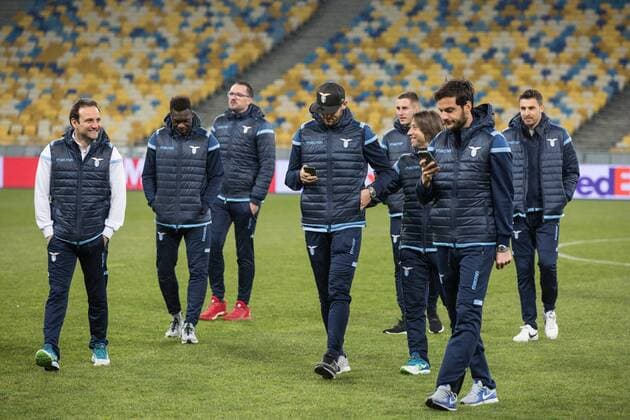 Football, EL, Lazio Roma Training