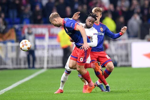 Football, EL, Olympique Lyon - ZSKA Moscow