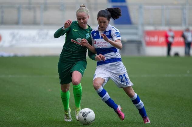 Football, 1. BL Women, MSV Duisburg - Werder Bremen
