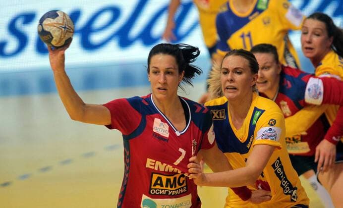 Handball, Women, European Championship Quali, Serbia - Sweden