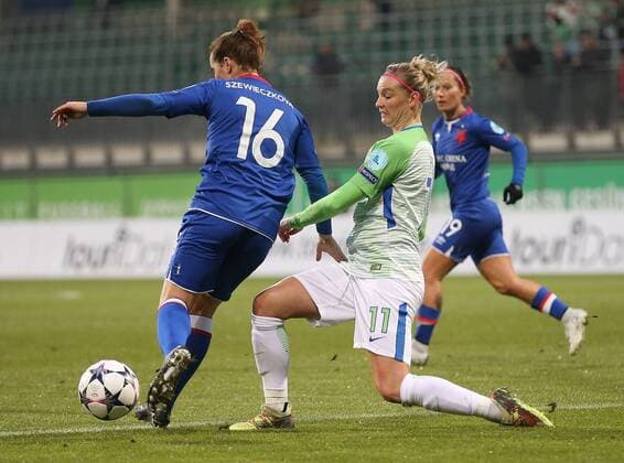 Football, CL Women, VfL Wolfsburg - Slavia Prague