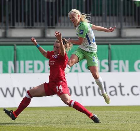 Football, 1. BL Women, VfL Wolfsburg - MSV Duisburg